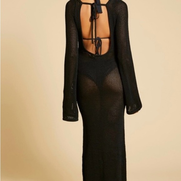 Sanrio- Hello Kitty Crochet Midi Dress/ CoverUp - Picture 3 of 5